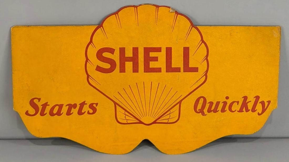 Shell Starts Quickly Cardboard Winter Front - 3