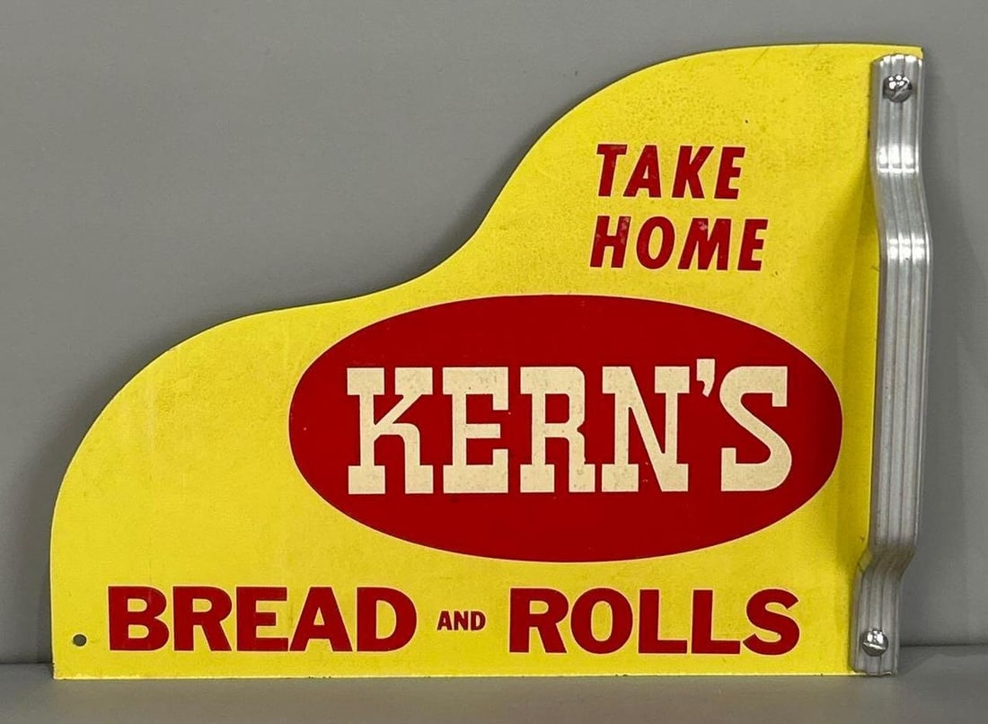 Kerns Bread And Rolls Door Push Sign (1 of 7)