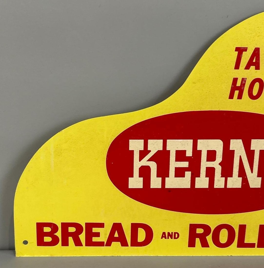 Kerns Bread And Rolls Door Push Sign - 2
