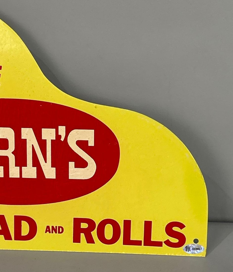 Kerns Bread And Rolls Door Push Sign - 6