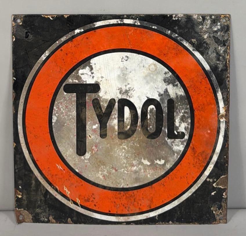 Tydol Porcelain Pump Sign (1 of 2)
