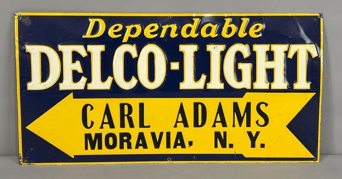 Dependable Delco-Light Metal Sign (TAC) (1 of 5)