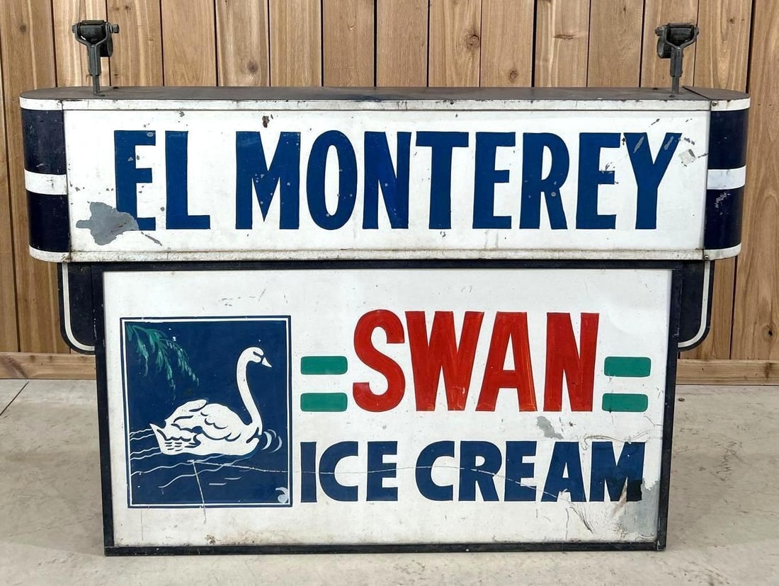 Swan Ice Cream El Monterey Metal Sign (1 of 6)