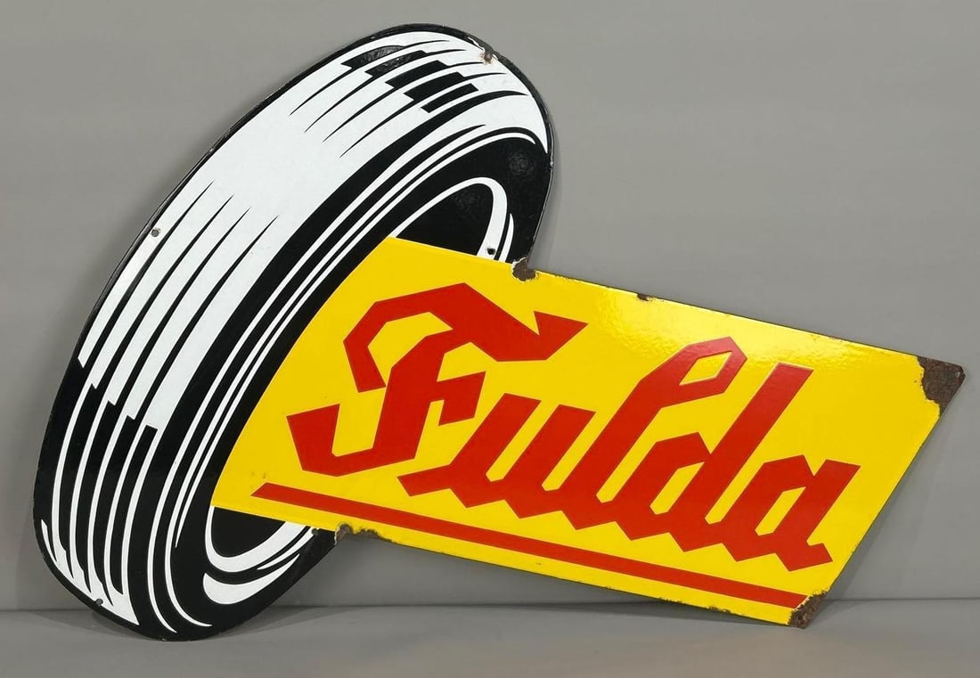 Fulda (tires) Porcelain Sign (TAC) (1 of 5)