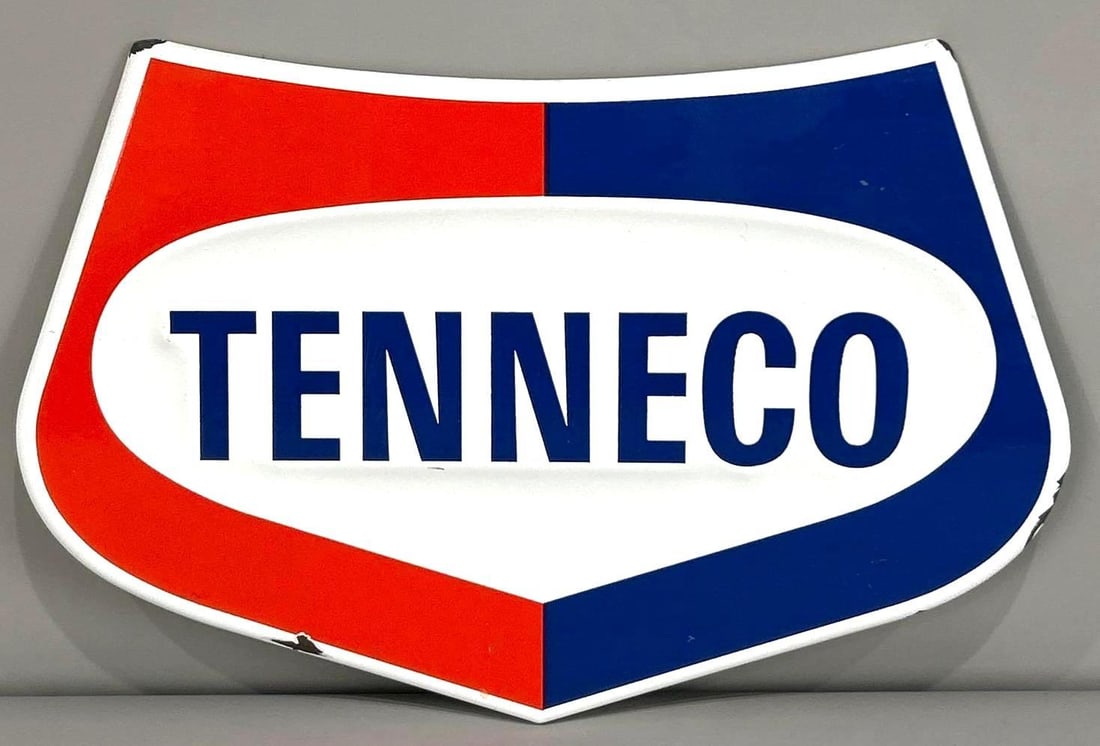 TENNECO Porcelain Sign (1 of 4)