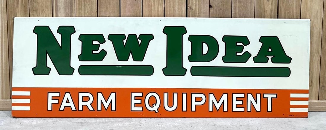 Very Nice Displaying New Idea Farm Equipment Sign (1 of 4)