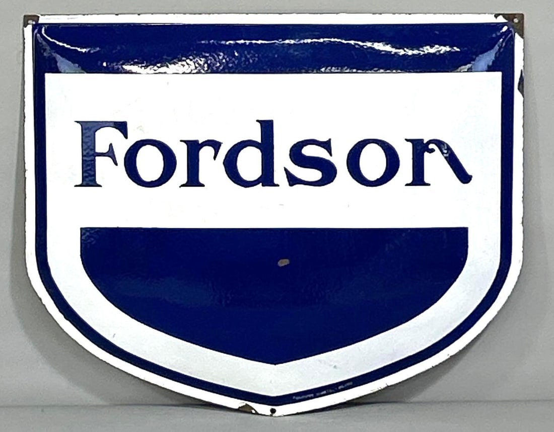 Fordson Porcelain Sign (TAC) (1 of 5)