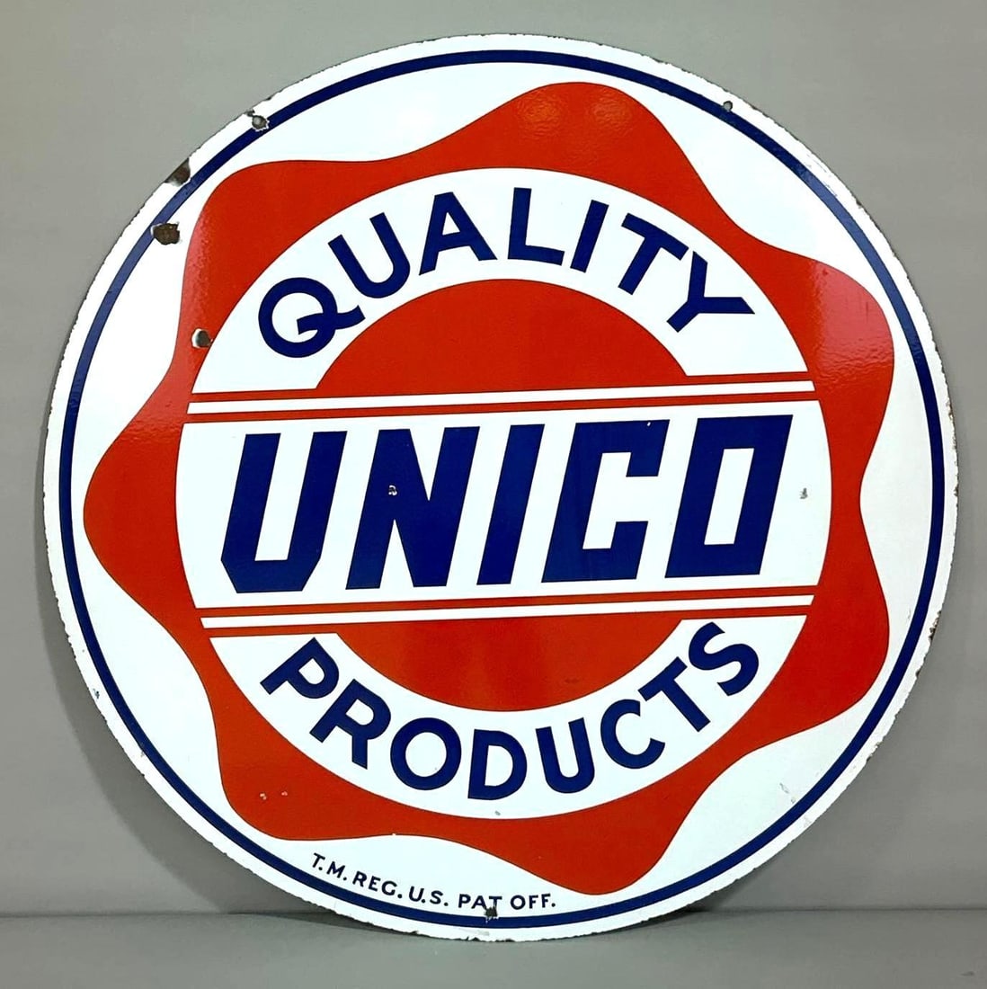 Unico Quality Products Porcelain Sign (TAC) (1 of 7)