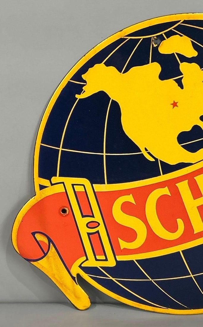 Schlitz Single-Sided Porcelain Sign - 2