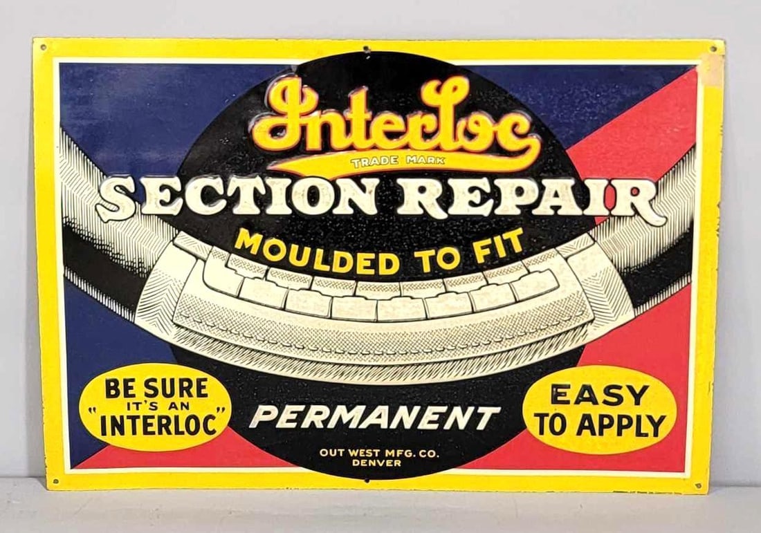 Interloc Section Repair w/Image Metal Sign (TAC) (1 of 5)