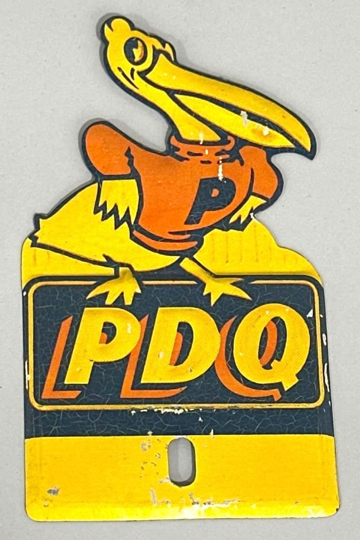 PDQ w/Logo Metal License Plate Attachment (TAC) (1 of 2)