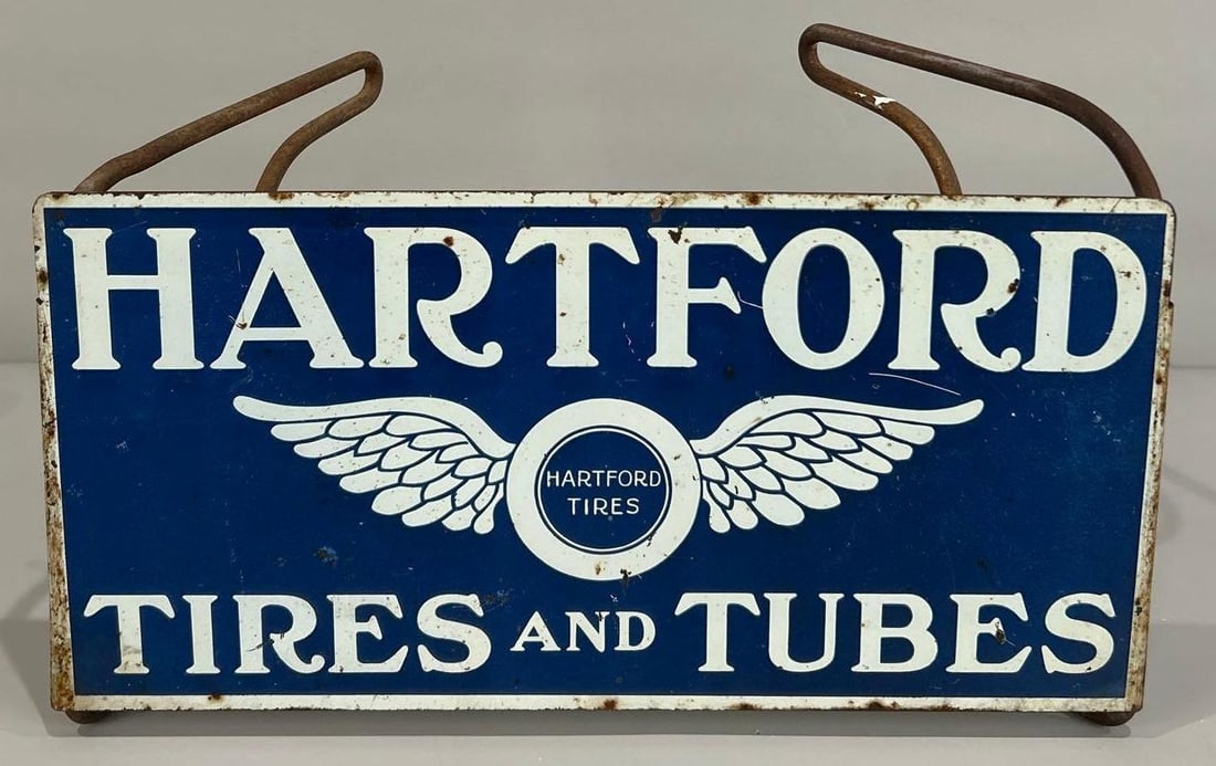 Hartford Tires & Tubes w/Early Logo Metal Tire Stand (TAC) (1 of 5)