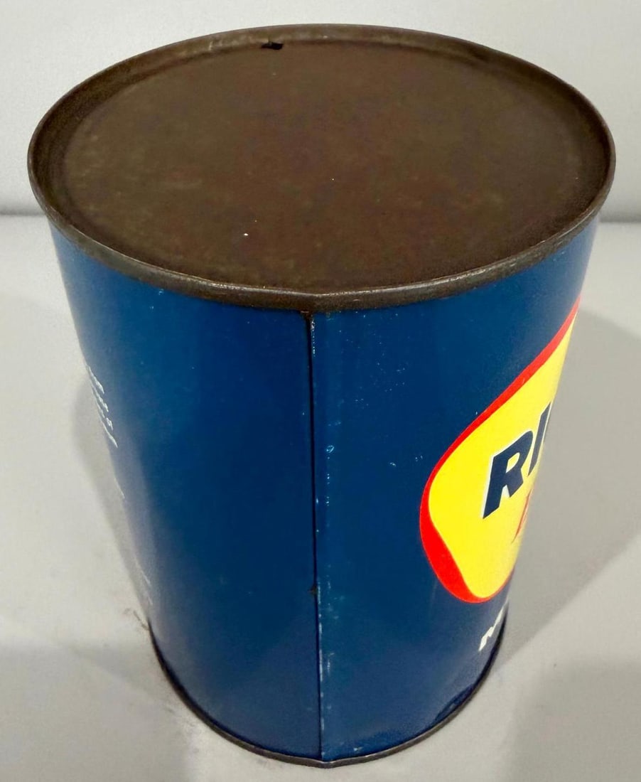 Richlube Motor Oil Metal Quart Can - 3