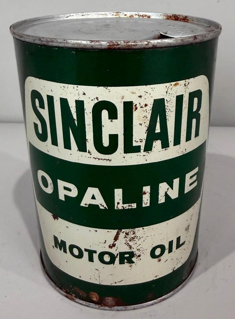 Sinclair Opaline Motor Oil Metal Can (1 of 3)