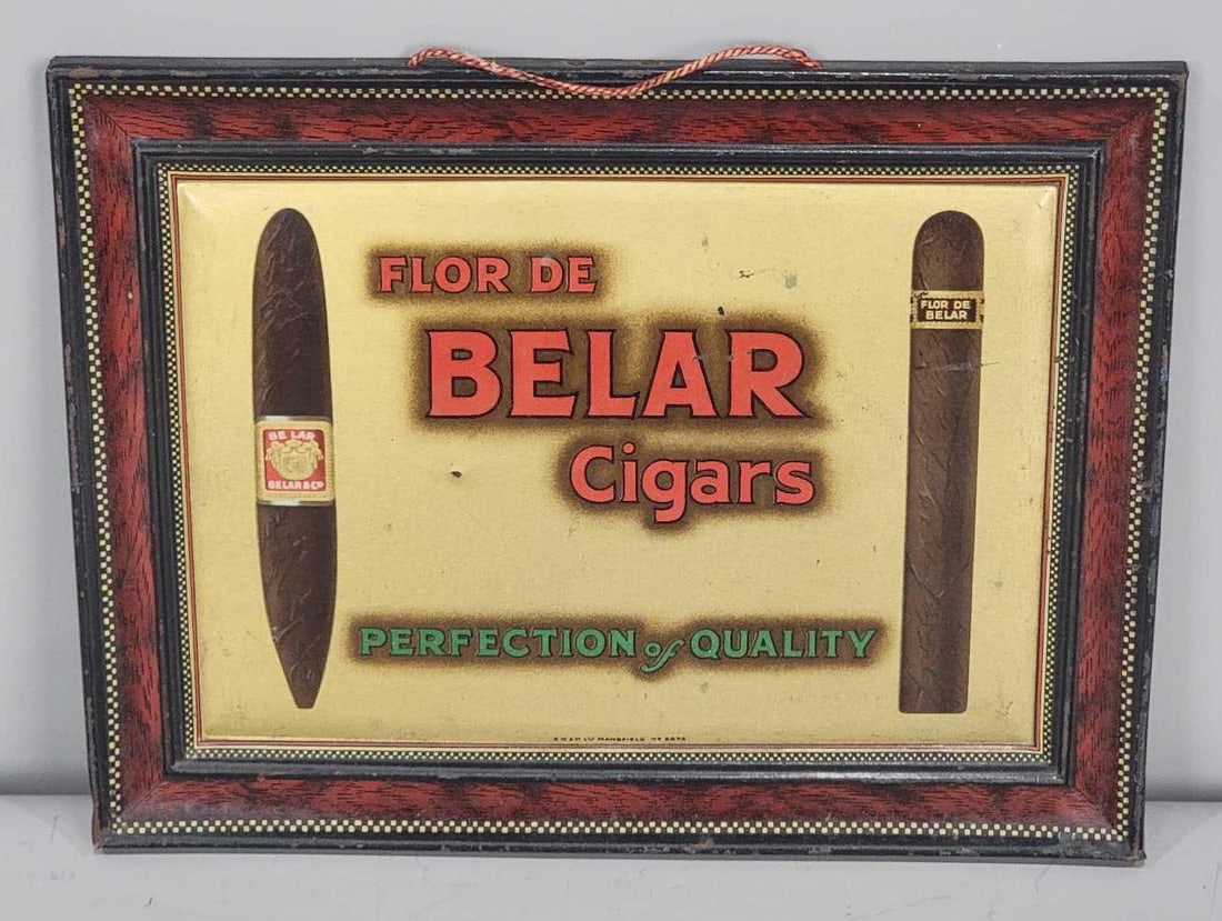 Belar Cigar Metal Sign (TAC) (1 of 4)