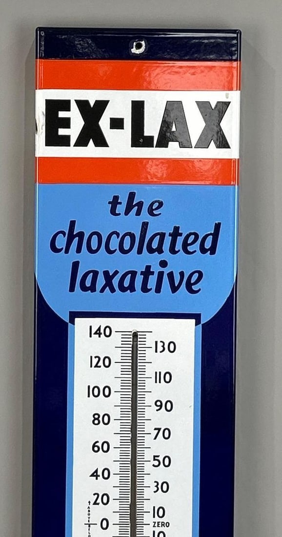 EX- Lax Keep "Regular" With Porcelain Thermometer - 2