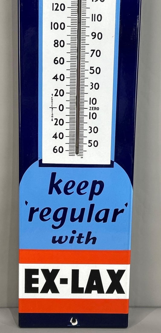 EX- Lax Keep "Regular" With Porcelain Thermometer - 3