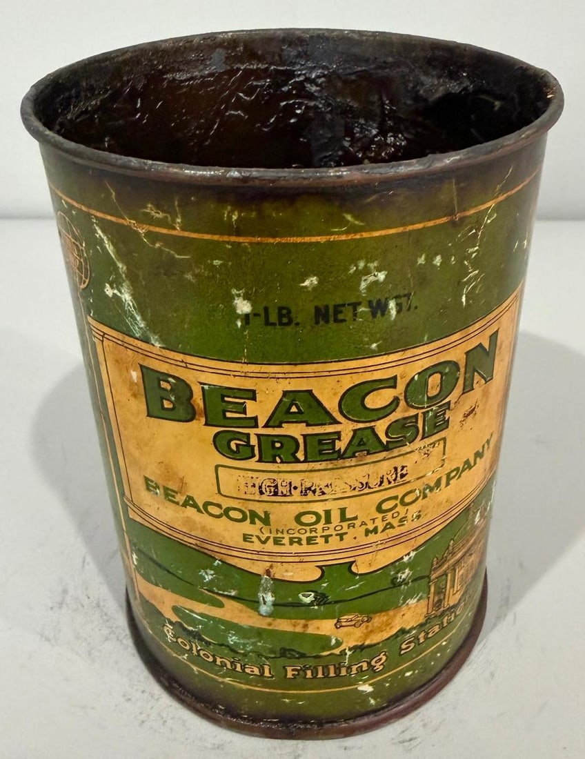 Beacon Grease Metal Can (1 of 2)