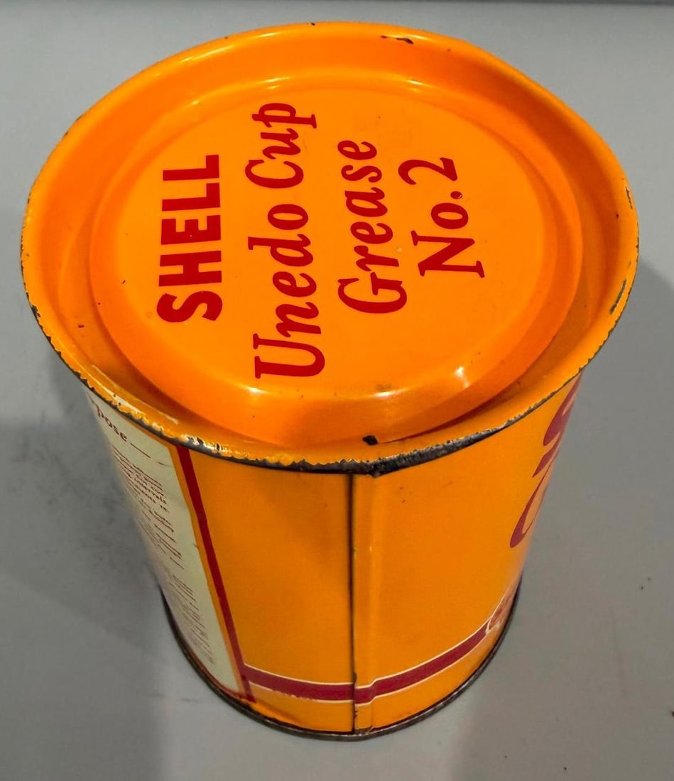 Shell Grease Metal Can - 3