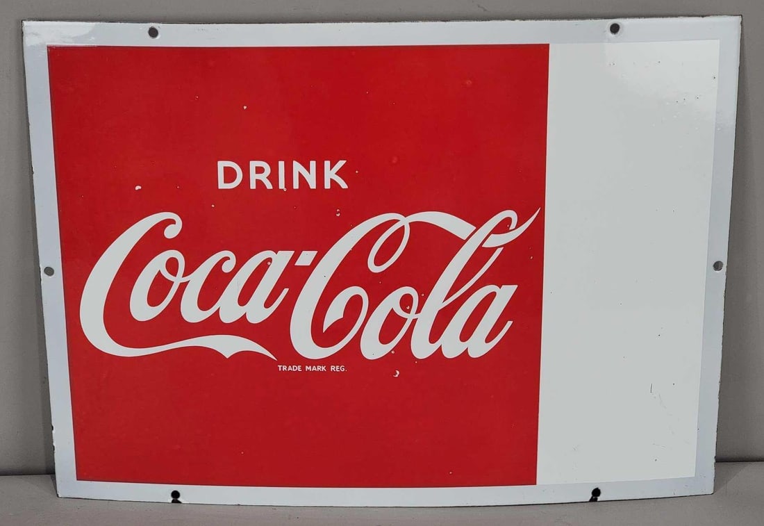 Drink Coca-Cola Porcelain Sign (TAC) (1 of 4)