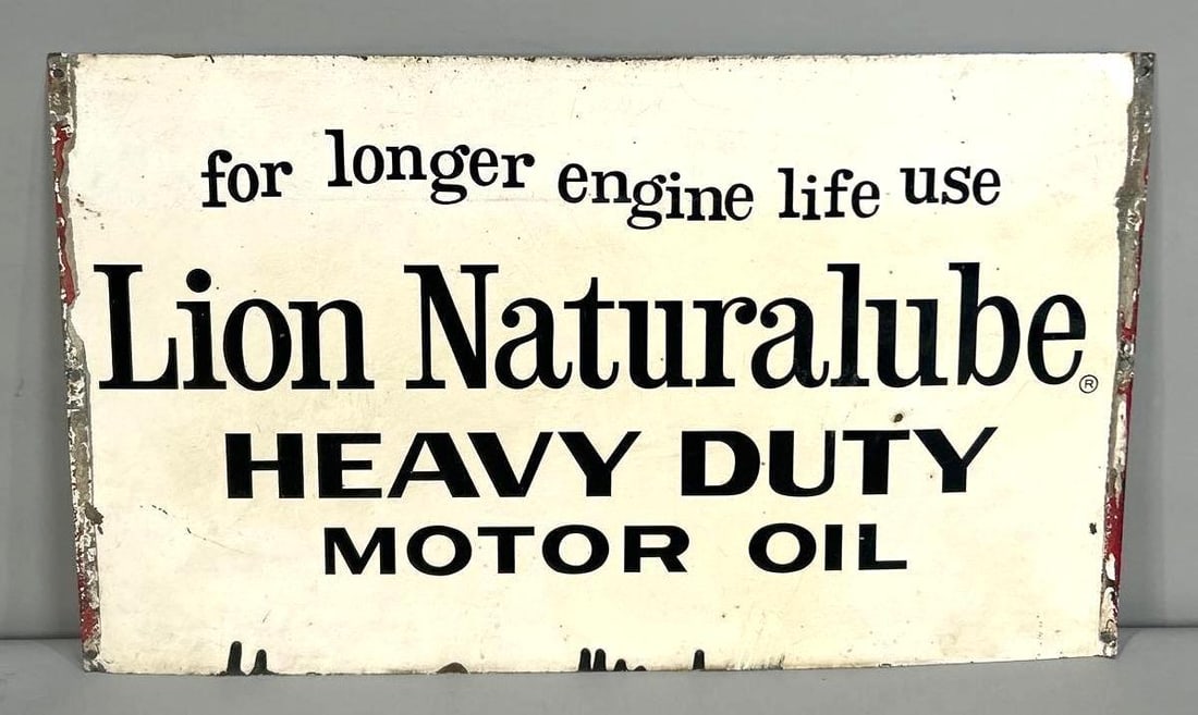 Lion Naturalube Motor Oil Single-Sided Rack Topper (1 of 5)