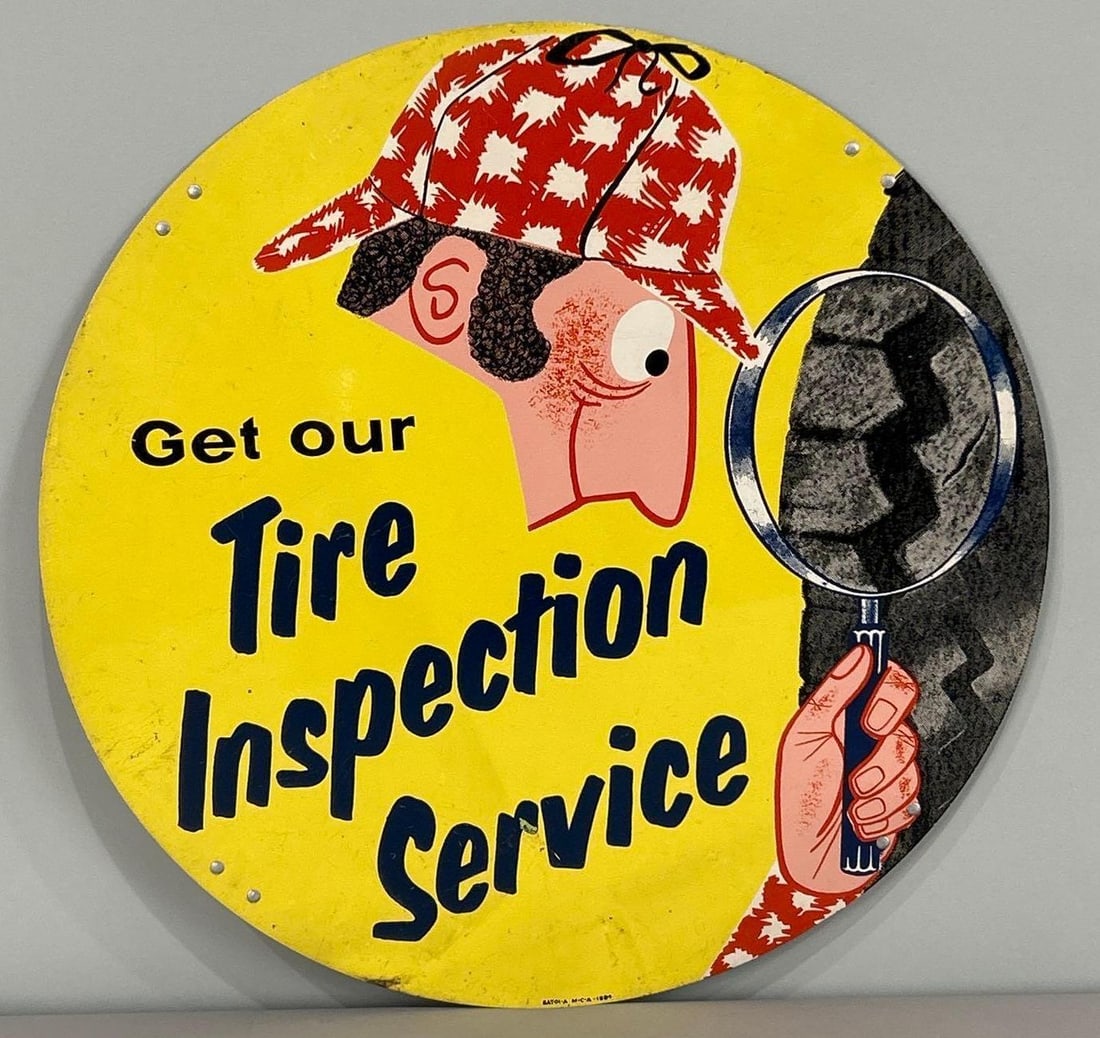 Get Our Tire Inspection Service Metal Insert W/ Inspector Graphic (1 of 5)