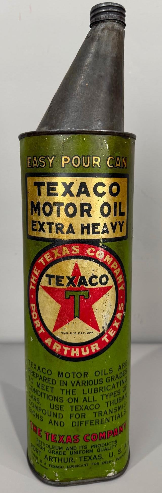 Texaco Easy Pour Metal Can (1 of 4)