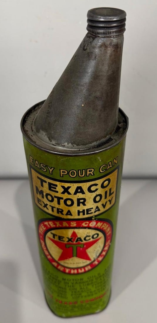 Texaco Easy Pour Metal Can - 2