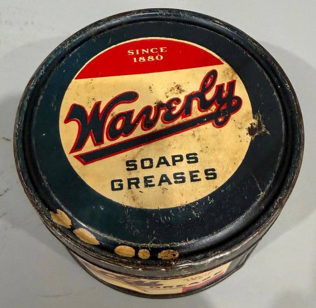 Waverly Metal Grease Can - 3