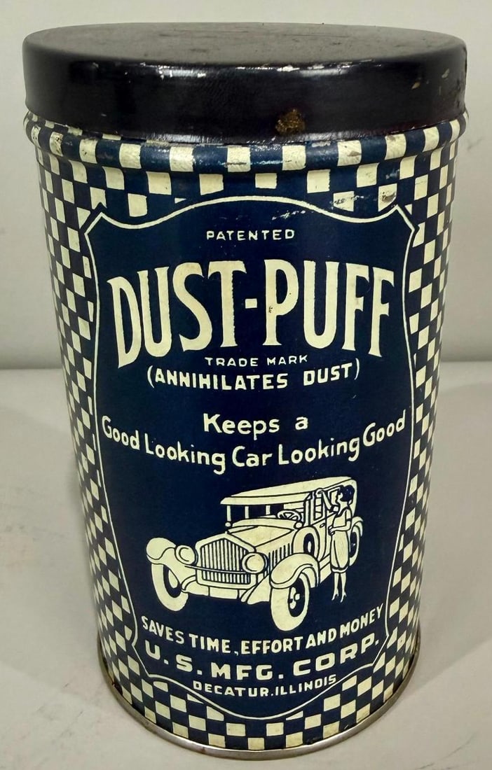 Dust Puff Metal Can (1 of 3)
