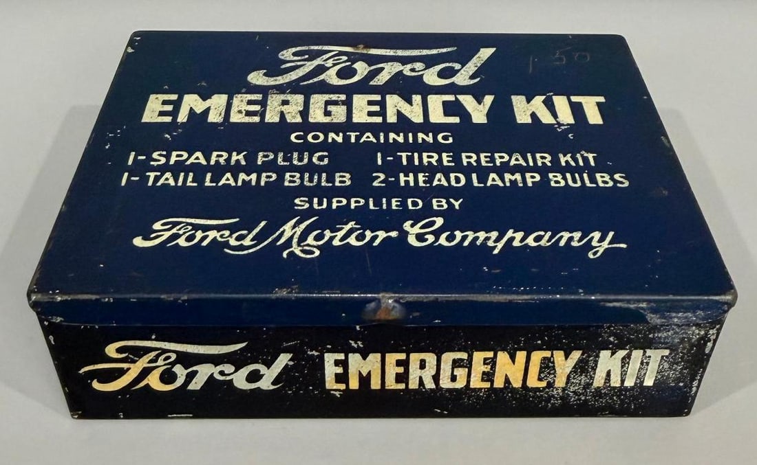 Ford Emergency Kit Metal Supply Box (1 of 5)