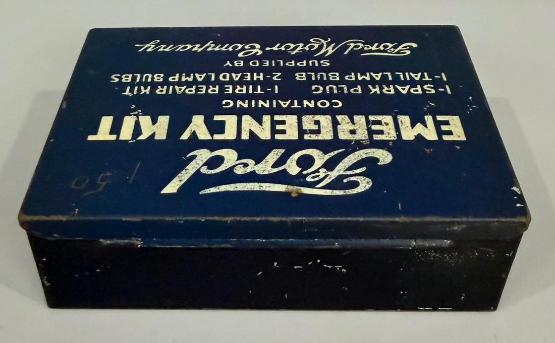 Ford Emergency Kit Metal Supply Box - 5
