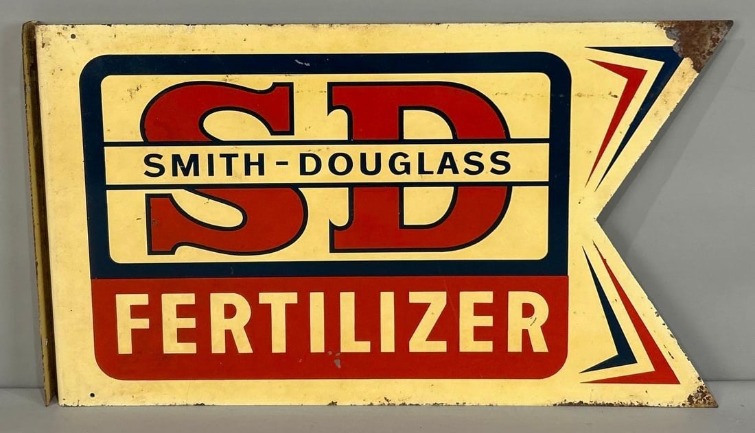 Smith-Douglass Fertilizer Metal Flange Sign (TAC) (1 of 3)