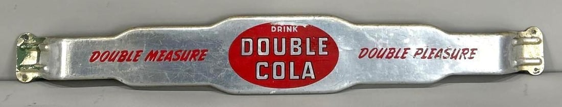 Drink Double Cola Painted Aluminum Door Push (1 of 5)