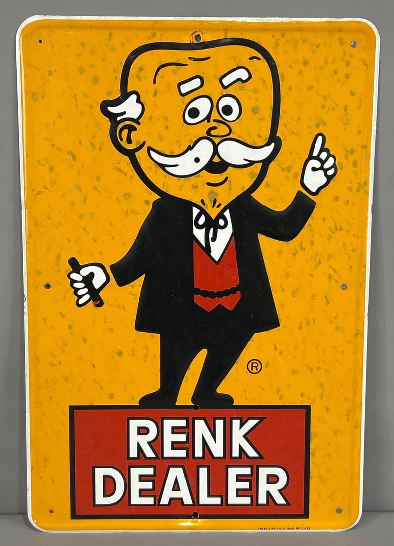 Renk Dealer w/Logo Metal Sign (TAC) (1 of 3)