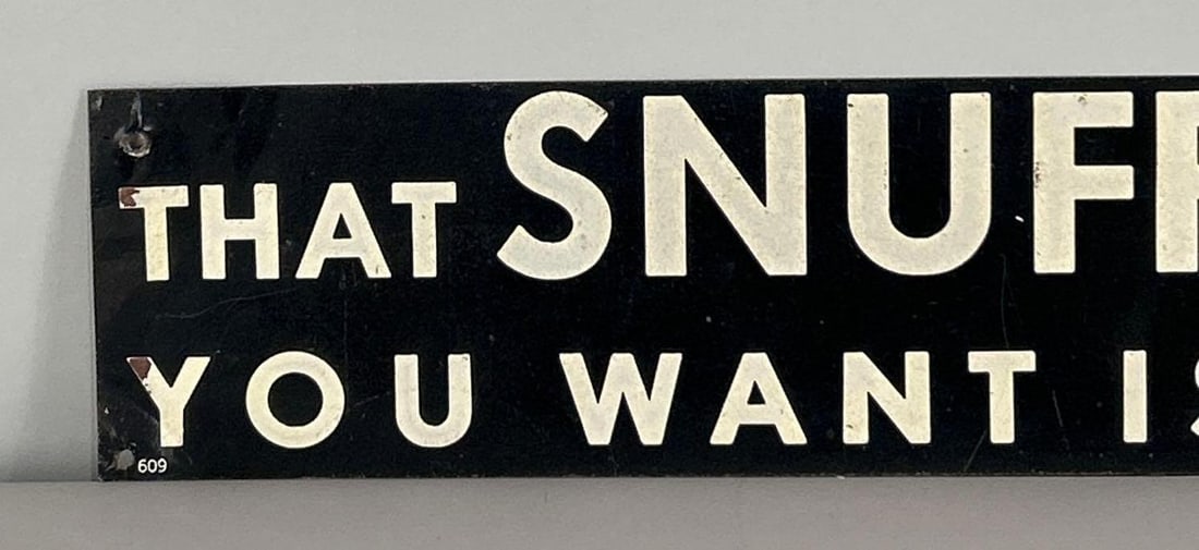 CC Snuff Tin Strip Sign - 2