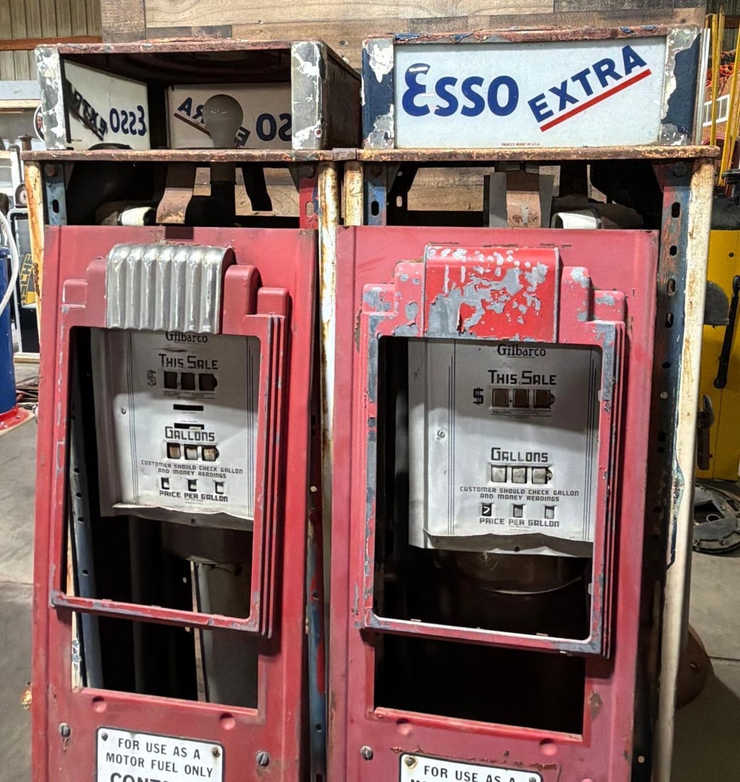 G&B Model #286DX Double Computing Gas Pump - 2