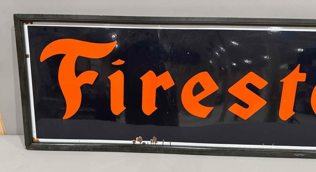 Firestone Porcelain Sign - 2