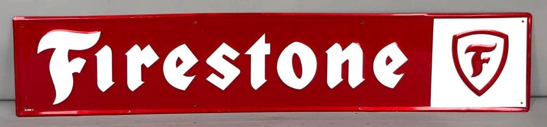 Firestone w/Logo Metal Sign (TAC) (1 of 3)
