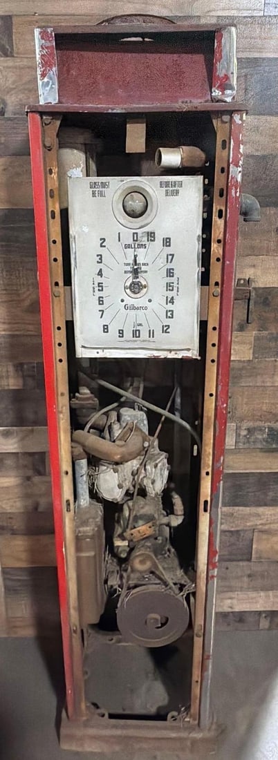 G&B Model #87 Clockface Gas Pump - 7