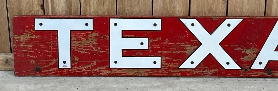 TEXACO Porcelain Letters (TAC) - 2