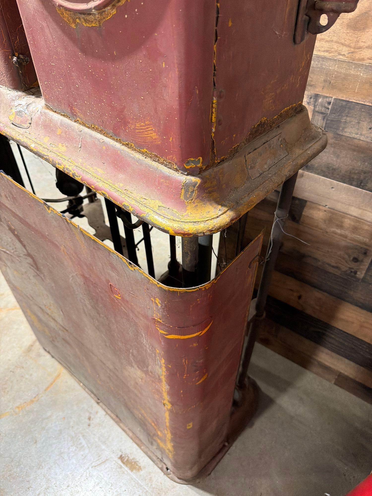 Bennett Model #232 Double Clock-Face Gas Pump - 7