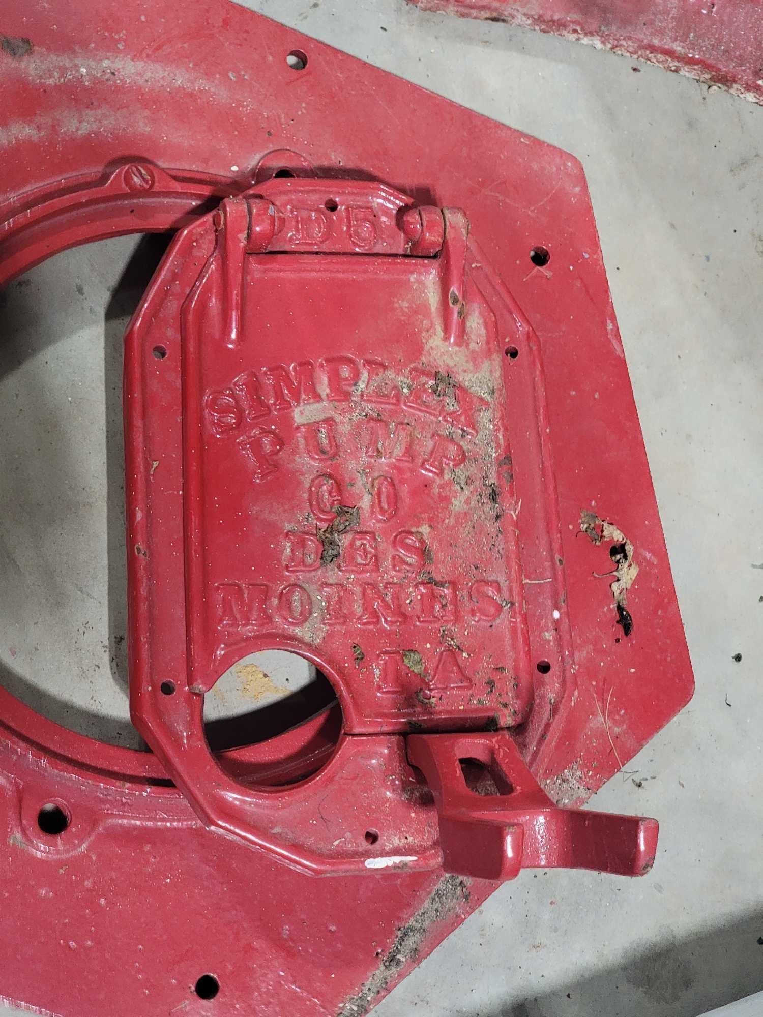 Simplex Model ? Ten Gallon Visible Gas Pump - 7