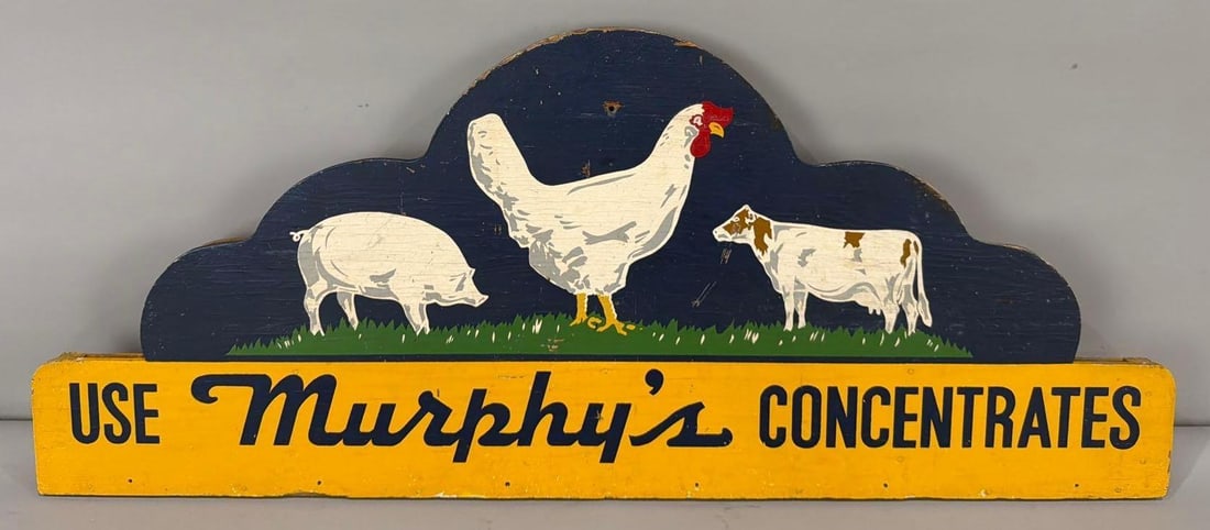 Use Murphy's Concentrates Wood Rack Topper Sign (1 of 4)
