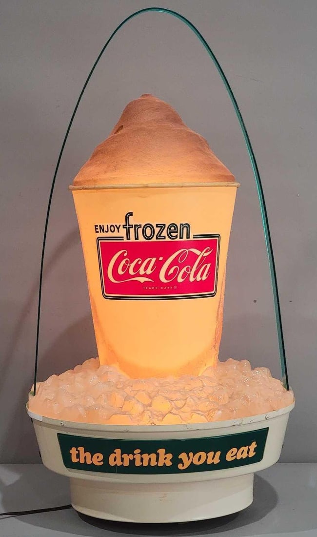 Enjoy Frozen Coca-Cola Plastic Display (1 of 4)