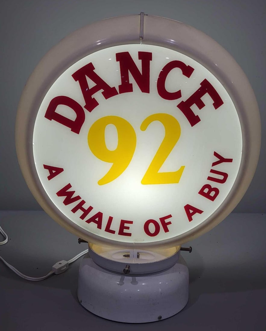 Dance 92 "A Whale of a Buy" 13.5" Globe Lens (TAC) (1 of 3)