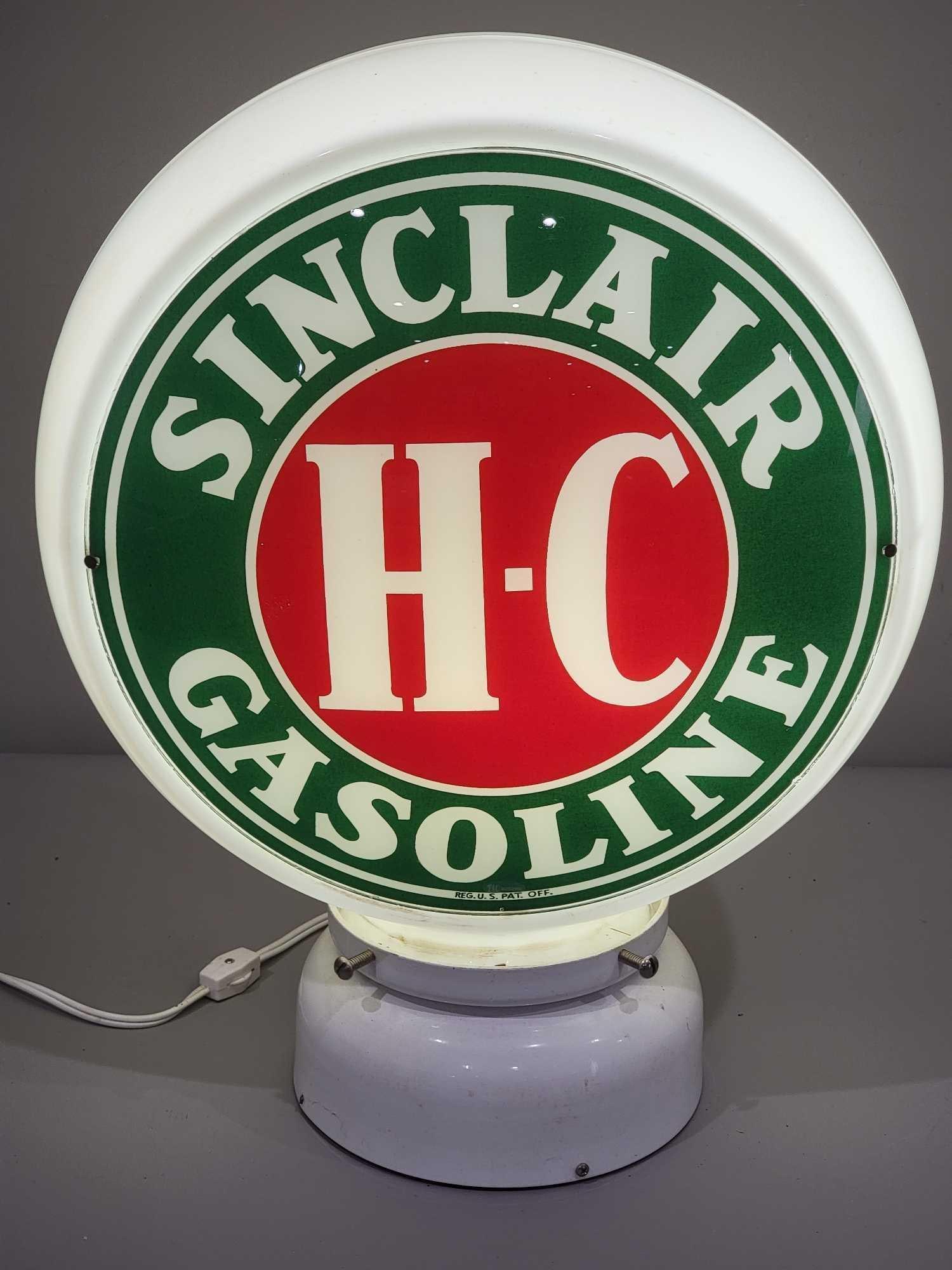 Sinclair H-C Gasoline 13.5" Globe Lens (TAC) (1 of 3)