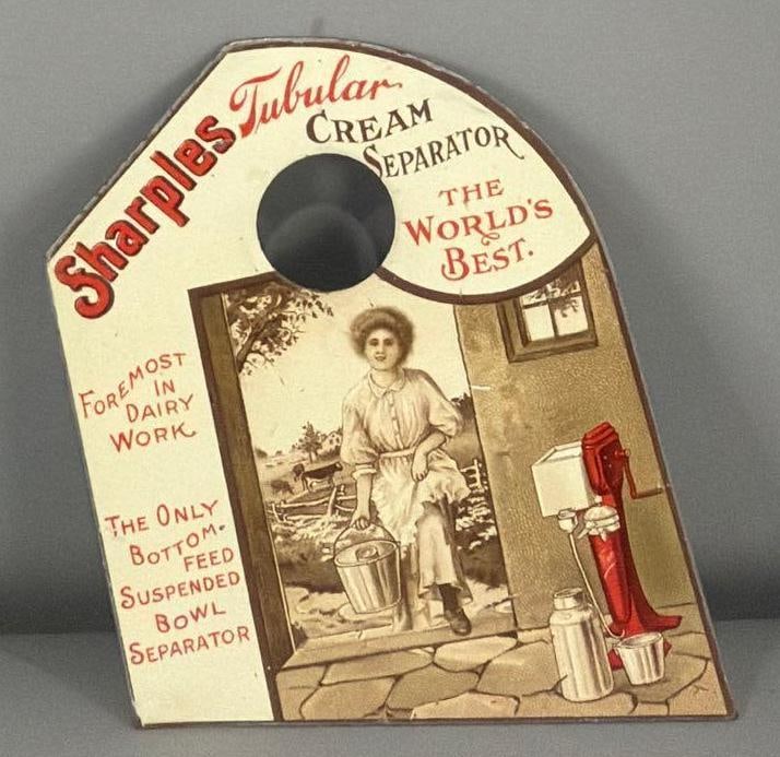 Sharples Tubular Cream Separators Metal Pot Scraper (1 of 2)