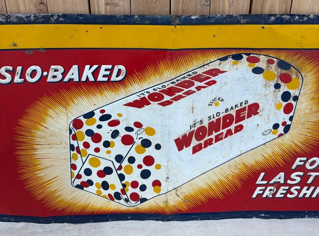 Wonder Bread Metal Sign (TAC) - 2