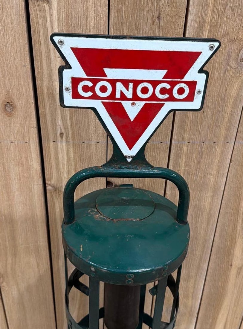 Conoco Oil Can Rack - 2